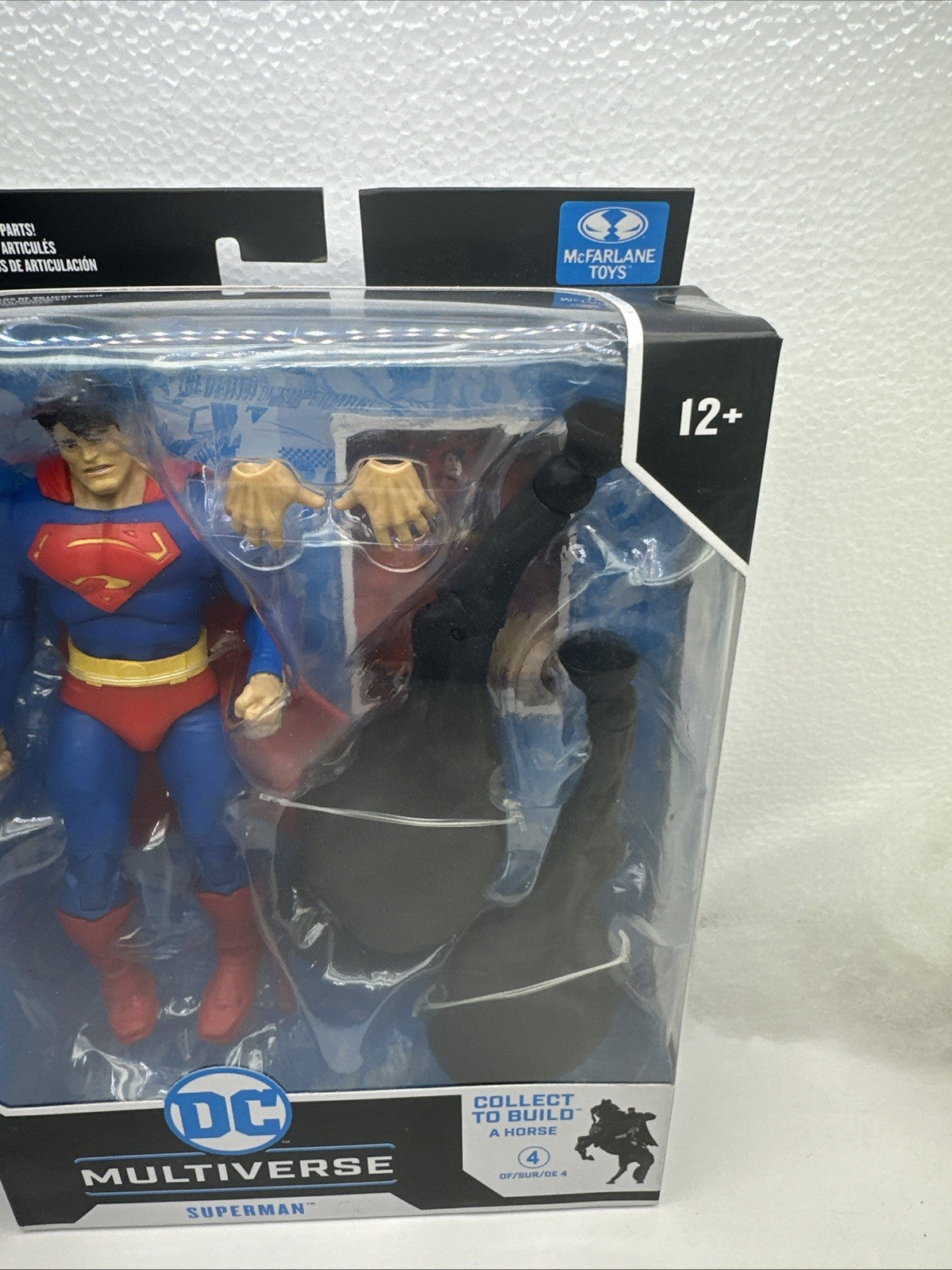 McFarlane DC Multiverse SUPERMAN Batman Dark Night Returns BAF 7" Horse  New5