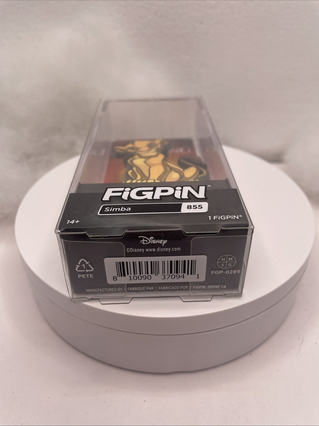 FiGPiN Disney The Lion King Simba #855 Collectible Pin New In Box5