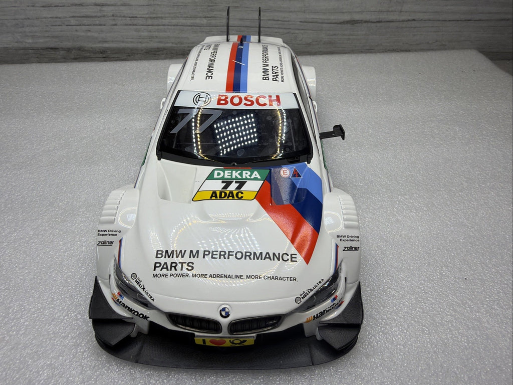 BMW M4 DTM #77 Tomczyk 2015 1:18 Norev BMW M Performance Dealer Model  READ!!!15