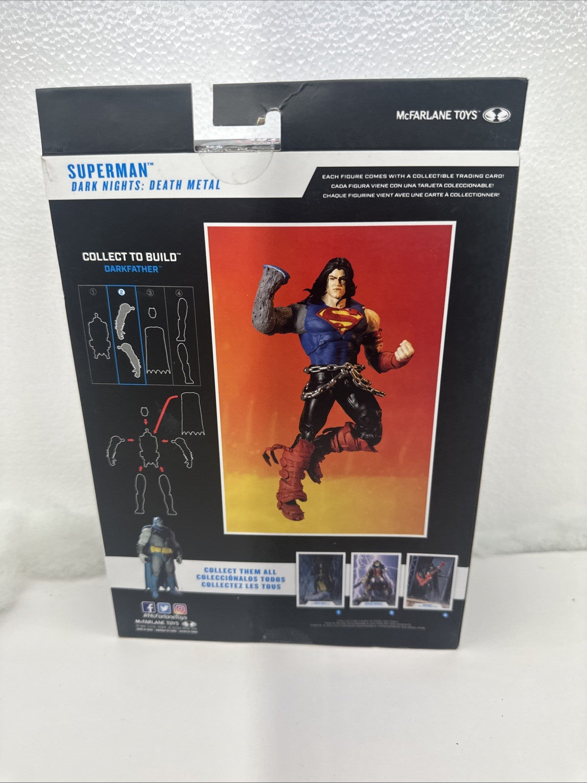 McFarlane Toys DC Multiverse Darkfather SUPERMAN Dark Nights Death Metal Figure7