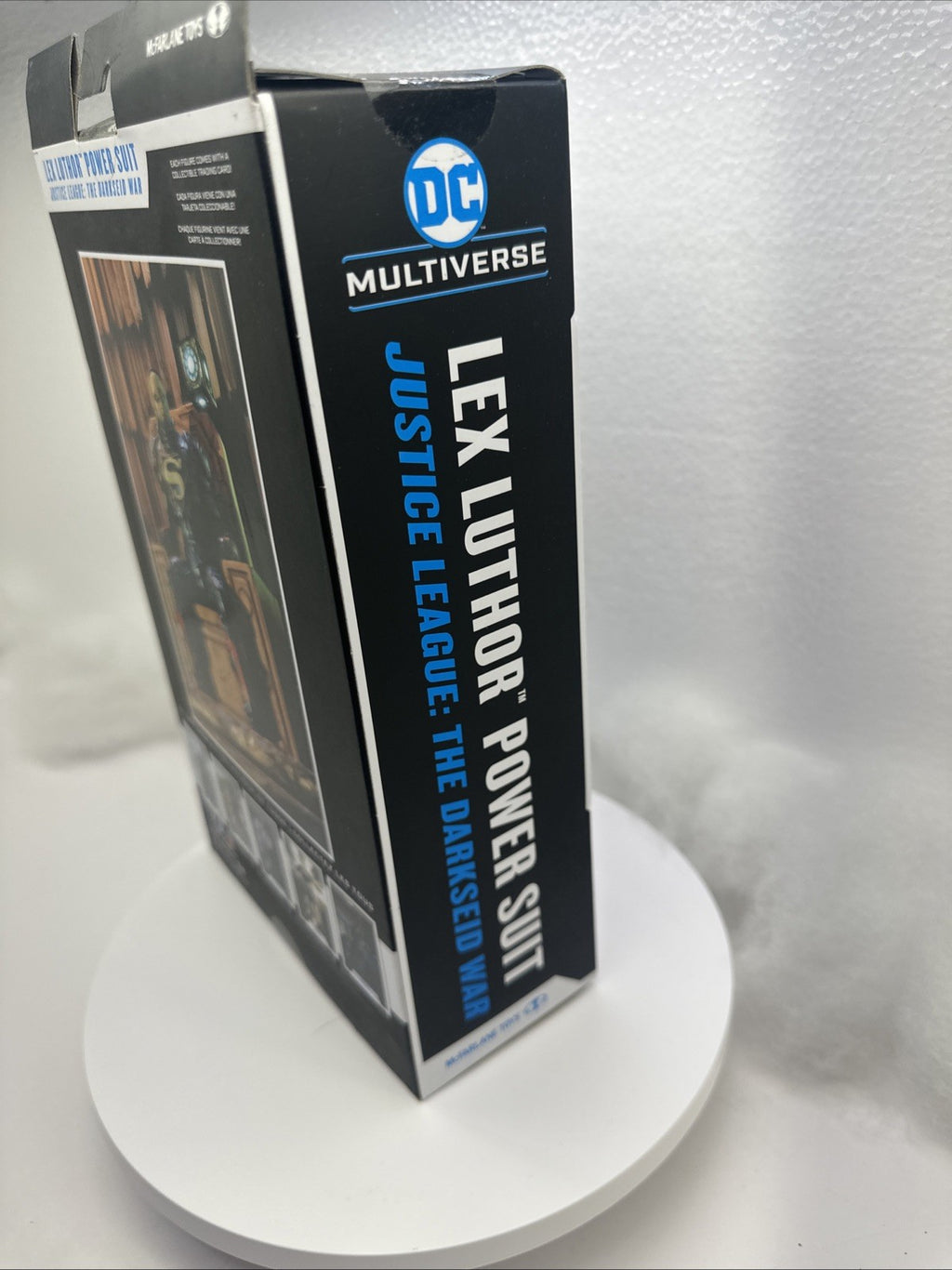 LEX LUTHOR McFarlane DC Multiverse Blue Power Suit & Throne 7" NEW Action Figure8