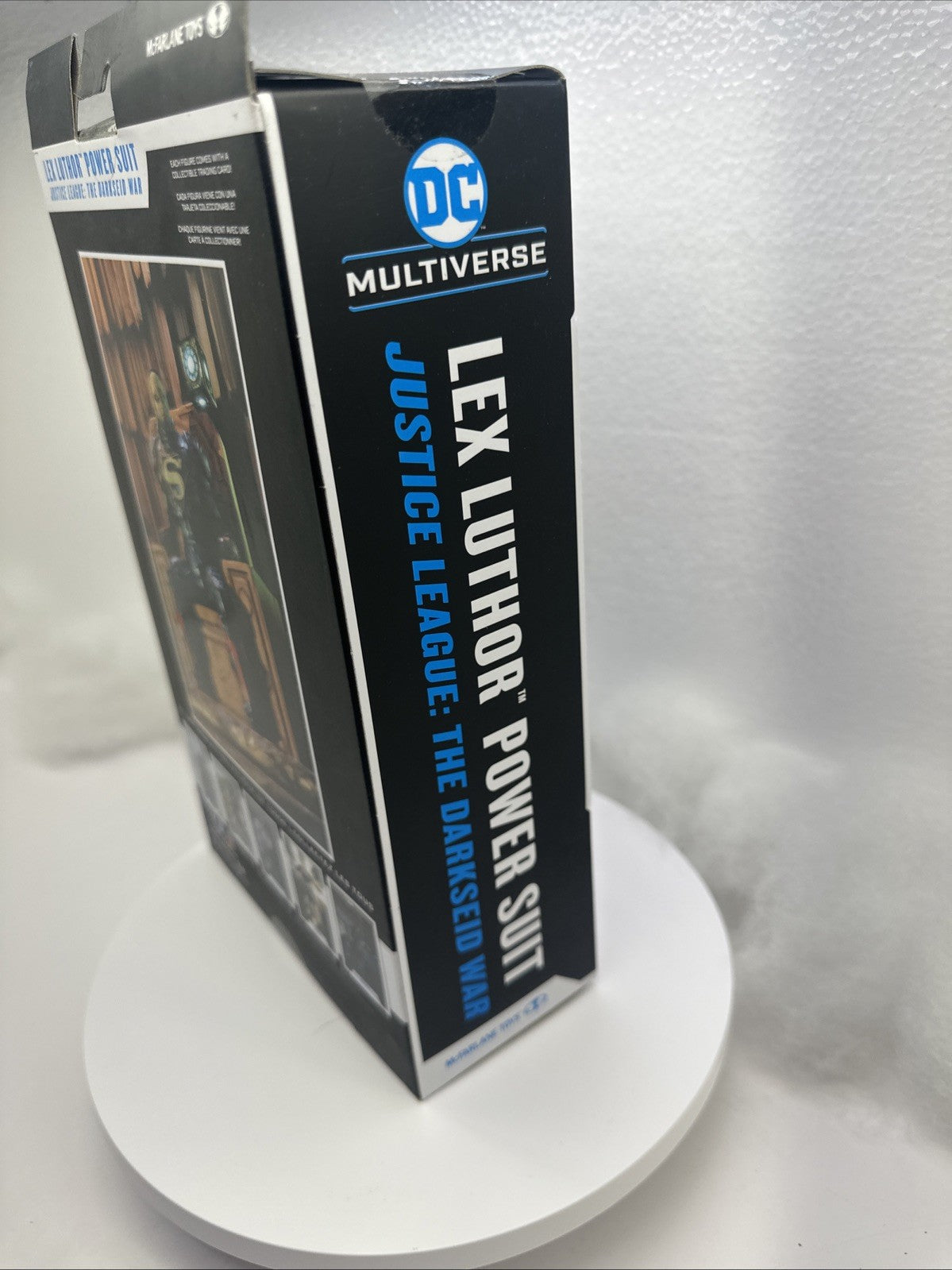 LEX LUTHOR McFarlane DC Multiverse Blue Power Suit & Throne 7" NEW Action Figure8
