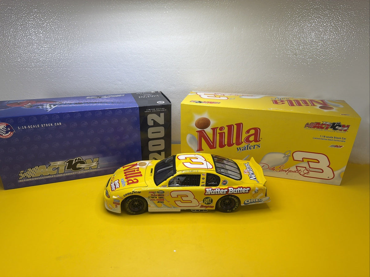 2002 Action 1/18 #3 Dale Earnhardt Jr Nilla /Nutter Butter Monte Carlo Nice0