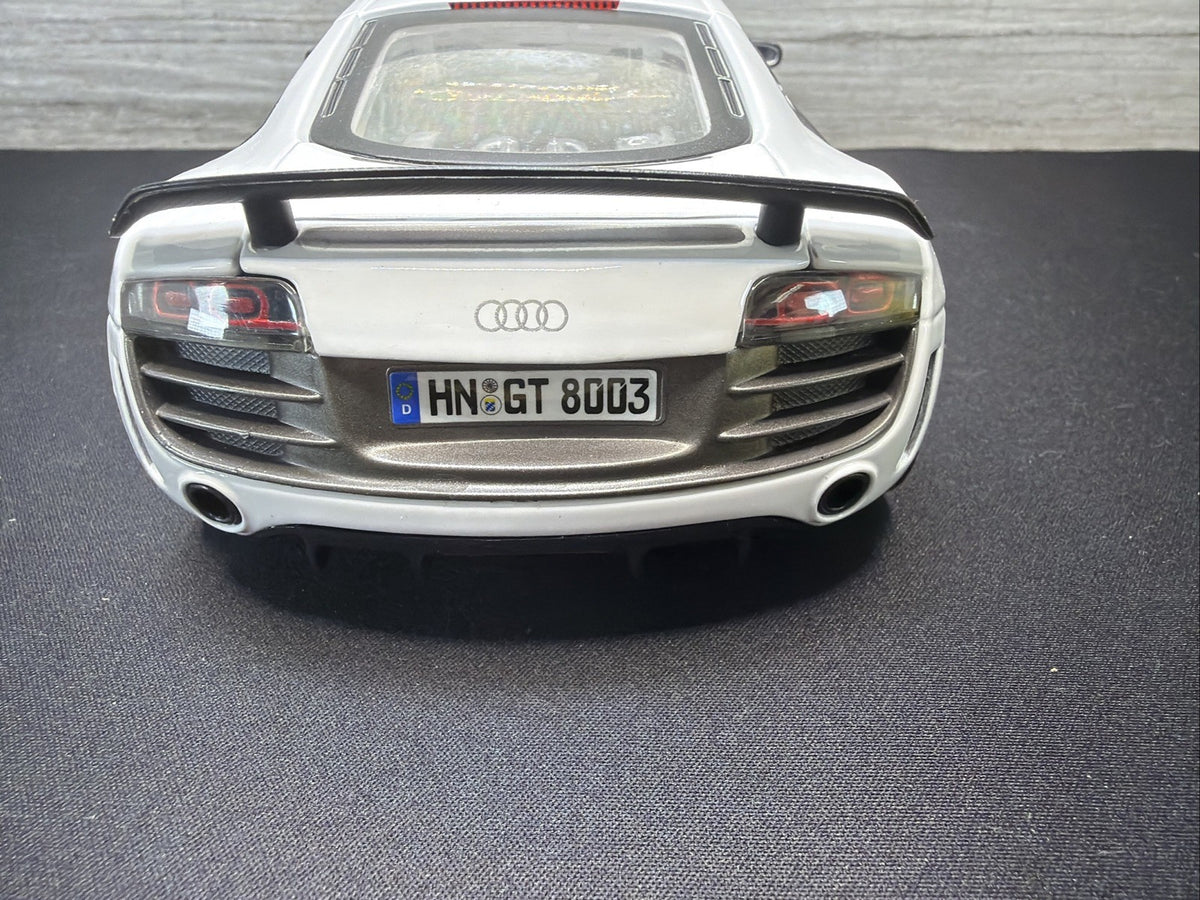 Maisto 1:18 Scale Audi R8 GT Plus Diecast Model Car, WHITE NO BOX6