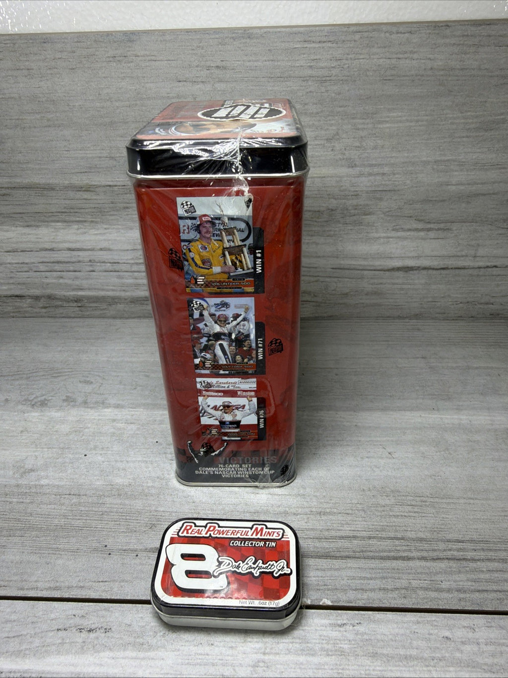Dale Earnhardt VTG 2004 The Legacy Collector Card Series Tin + Jr  mints Sealed2