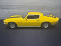 MAISTO 1:18 1971 CHEVY CAMARO Z28 YELLOW/BACK FACTORY CHROME MISSING ERROR? READ0