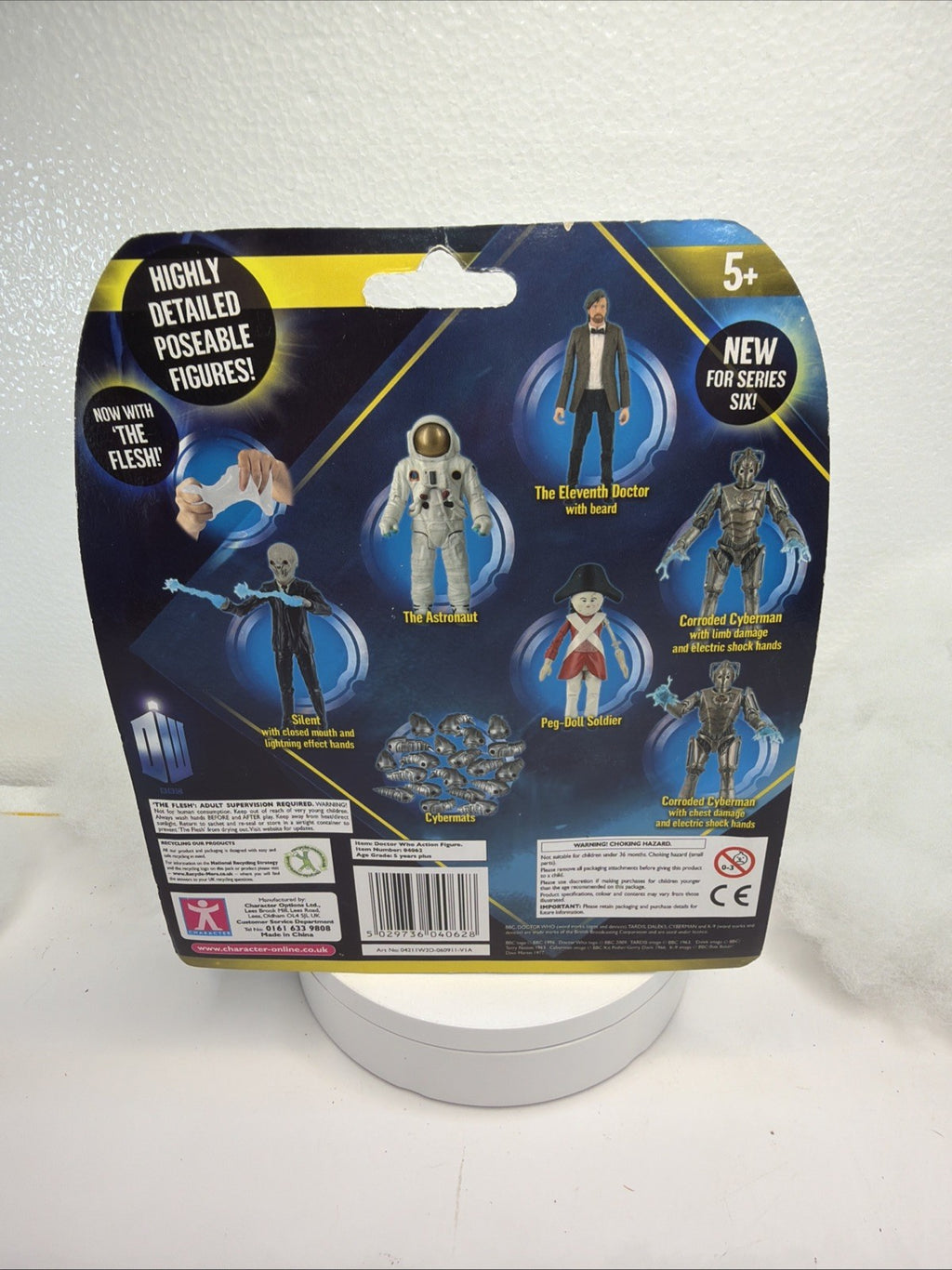 Doctor Who The Eleventh Doctor W/ Beard & The Flesh Action Figure Series 6 20093
