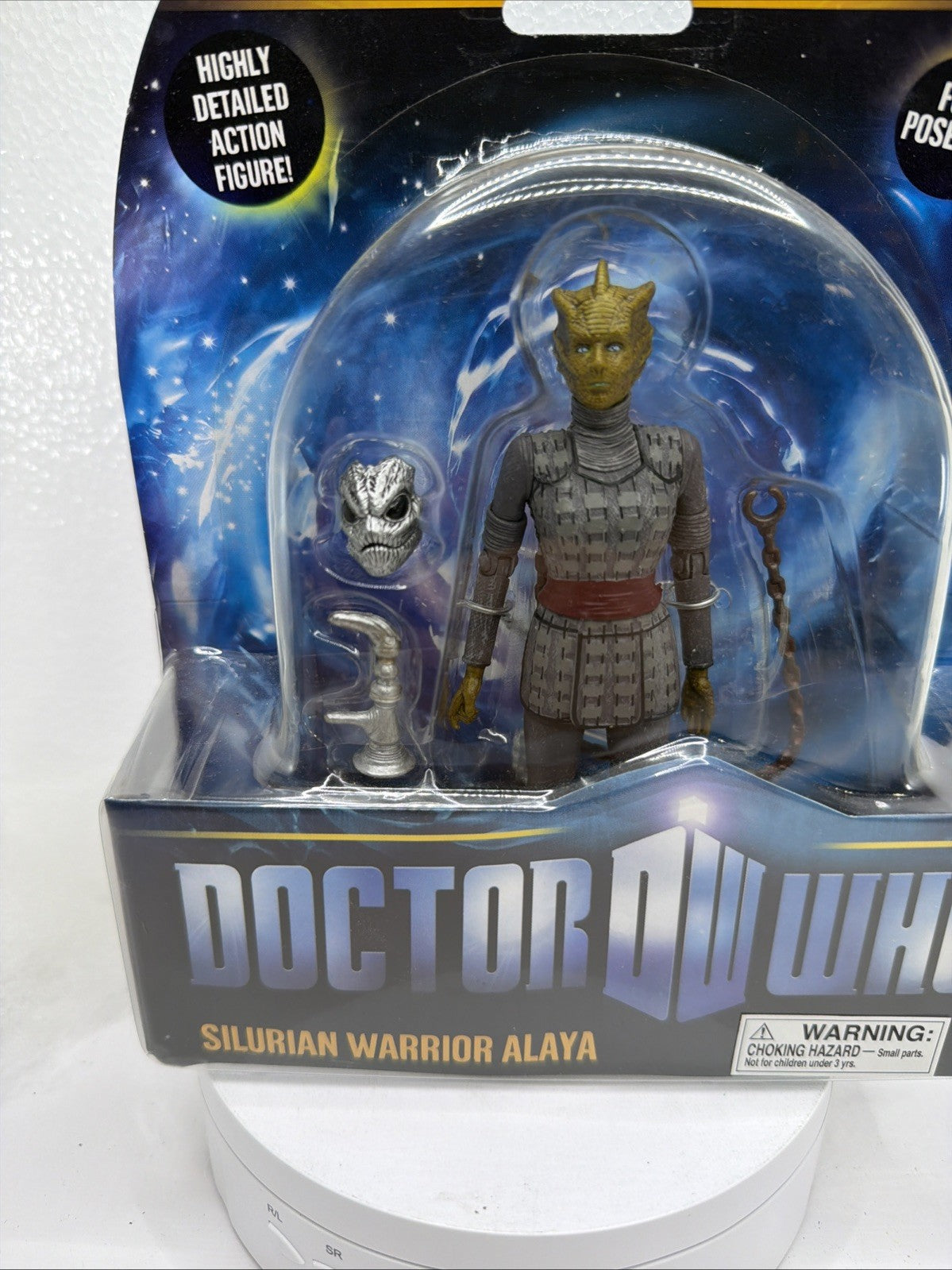 Doctor Who: Silurian Warrior Alaya Figure, Series 5, New RARE USA SEALED1