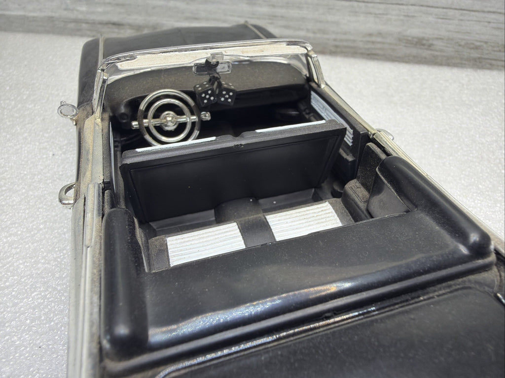 Jada Diecast 1:24 Street Low Metallic Black  1959 Cadillac Eldorado Model VGC!11