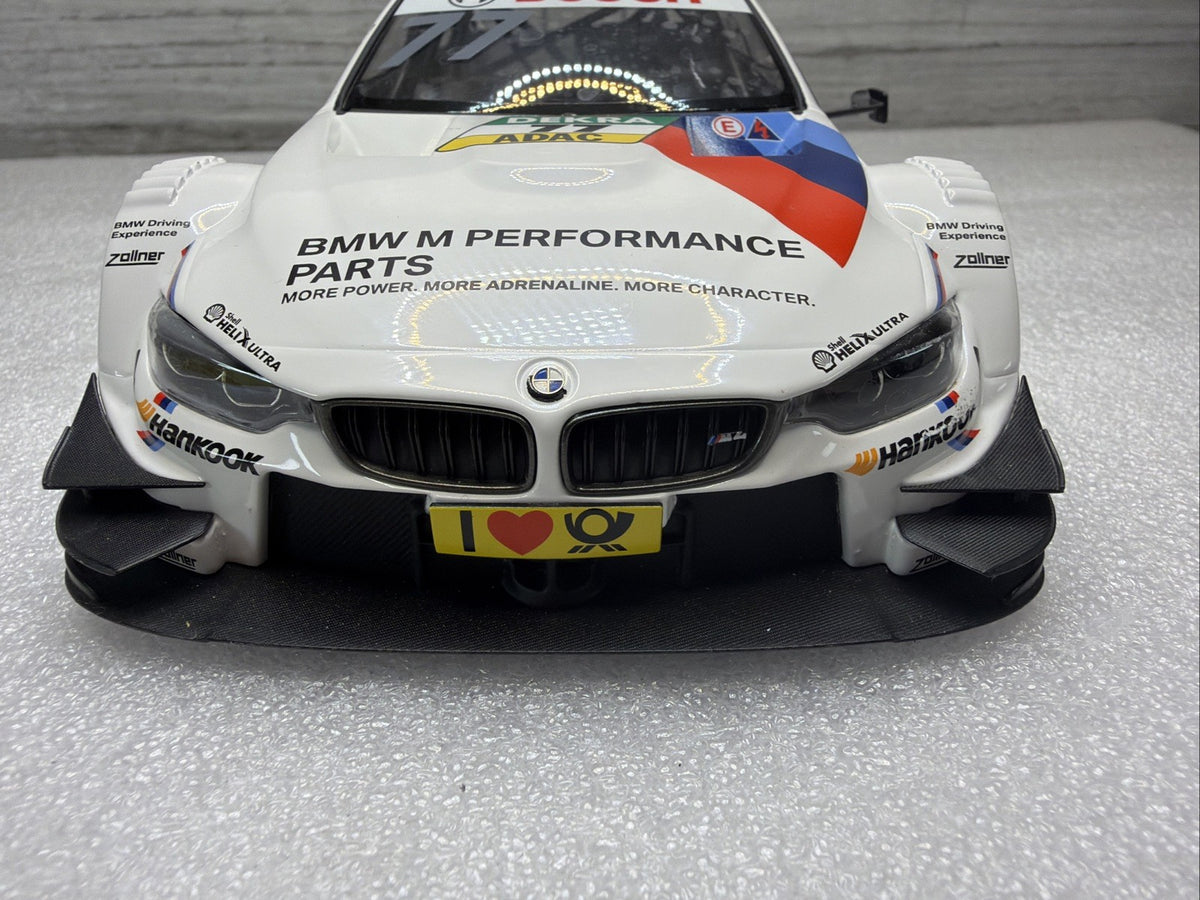 BMW M4 DTM #77 Tomczyk 2015 1:18 Norev BMW M Performance Dealer Model  READ!!!14