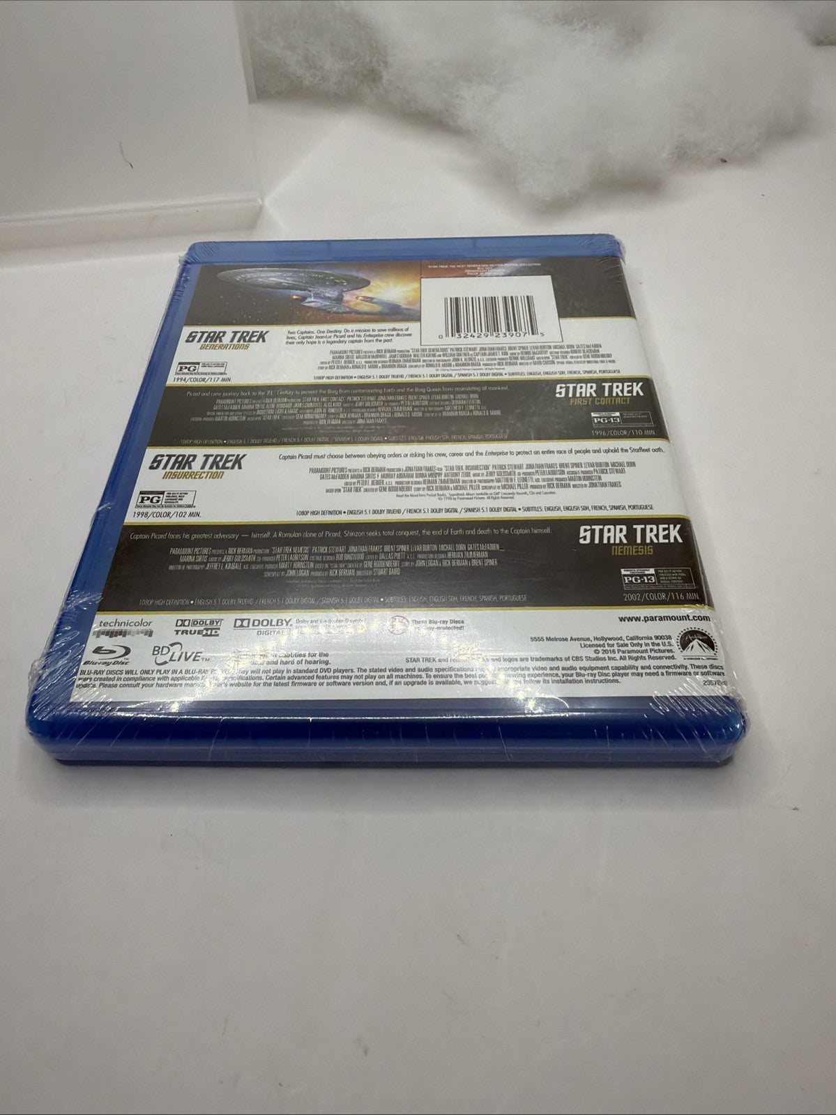 Star Trek The Next Generation Motion Picture Collection Blu-Ray Set6