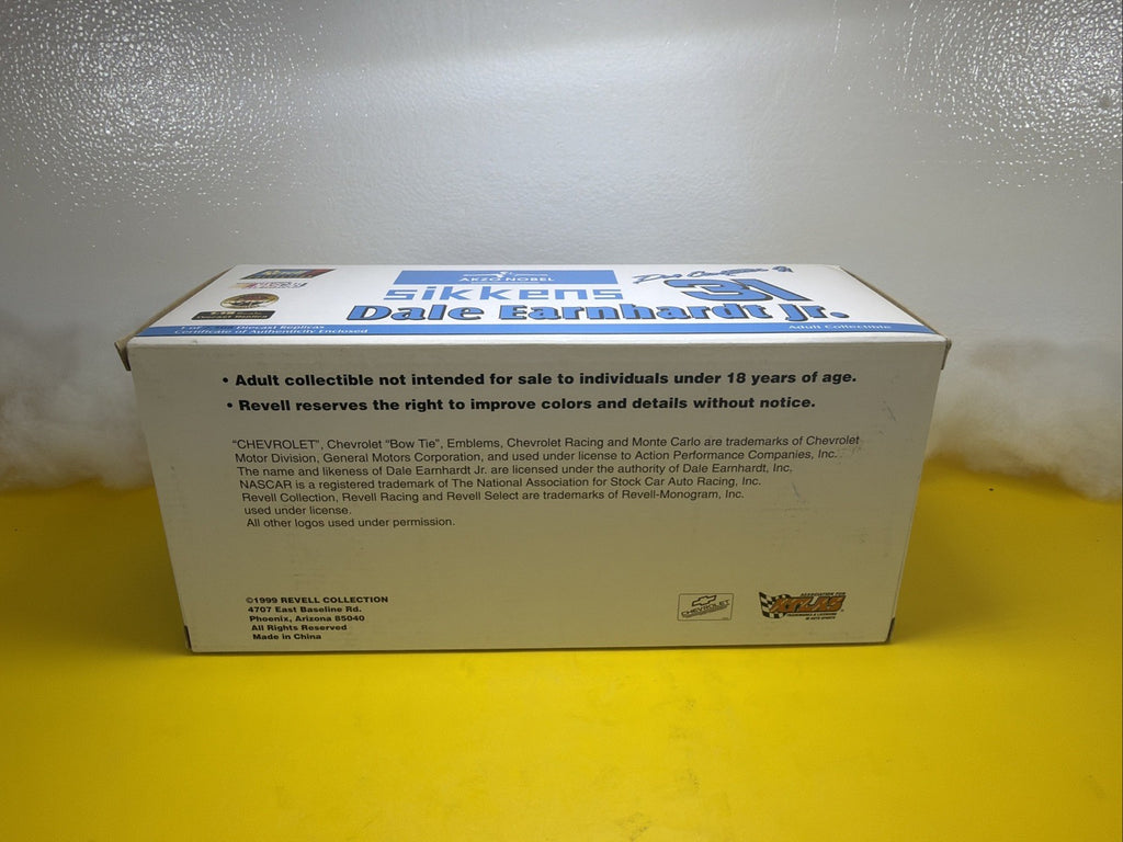 NASCAR 1/2508 Revell Collection, 1:18 Scale, #31 Sikken, Dale Earnhardt Jr13