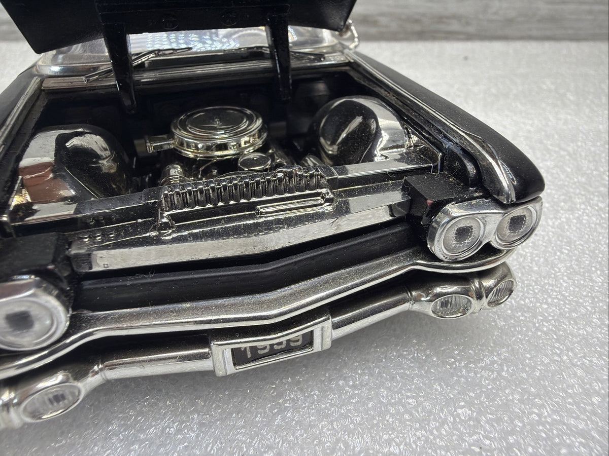Jada Diecast 1:24 Street Low Metallic Black  1959 Cadillac Eldorado Model VGC!6