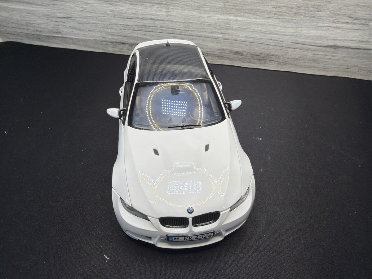 1:18 MOTORMAX BMW M3 Coupe - white - Rare Nice Condition E92 20086