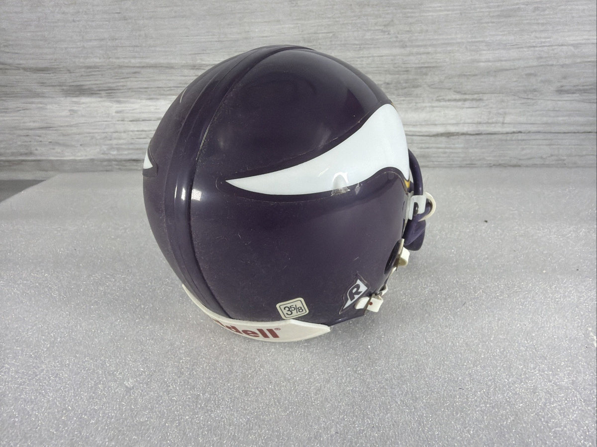 JEFF GEORGE  Signed Minnesota Vikings Mini Helmet NO COA PLEASE READ,AUTHENTIC4