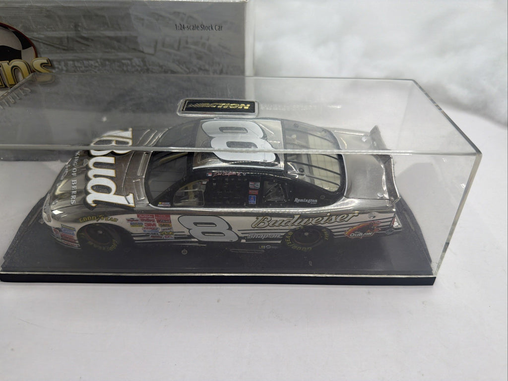 ACTION DALE EARNHARDT JR #8 BUDWEISER 2001 MONTE CARLO PLATINUM 1/24 1 OF 6240