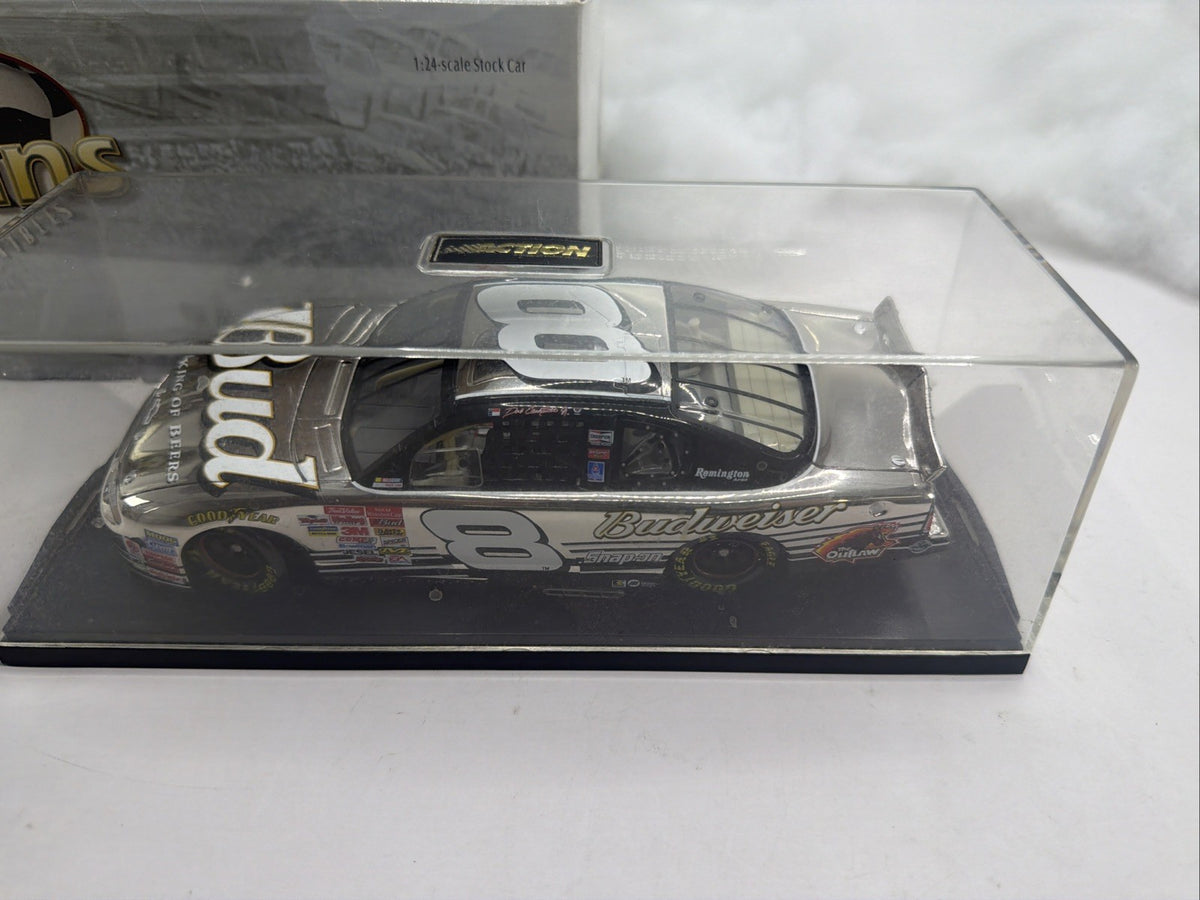 ACTION DALE EARNHARDT JR #8 BUDWEISER 2001 MONTE CARLO PLATINUM 1/24 1 OF 6240