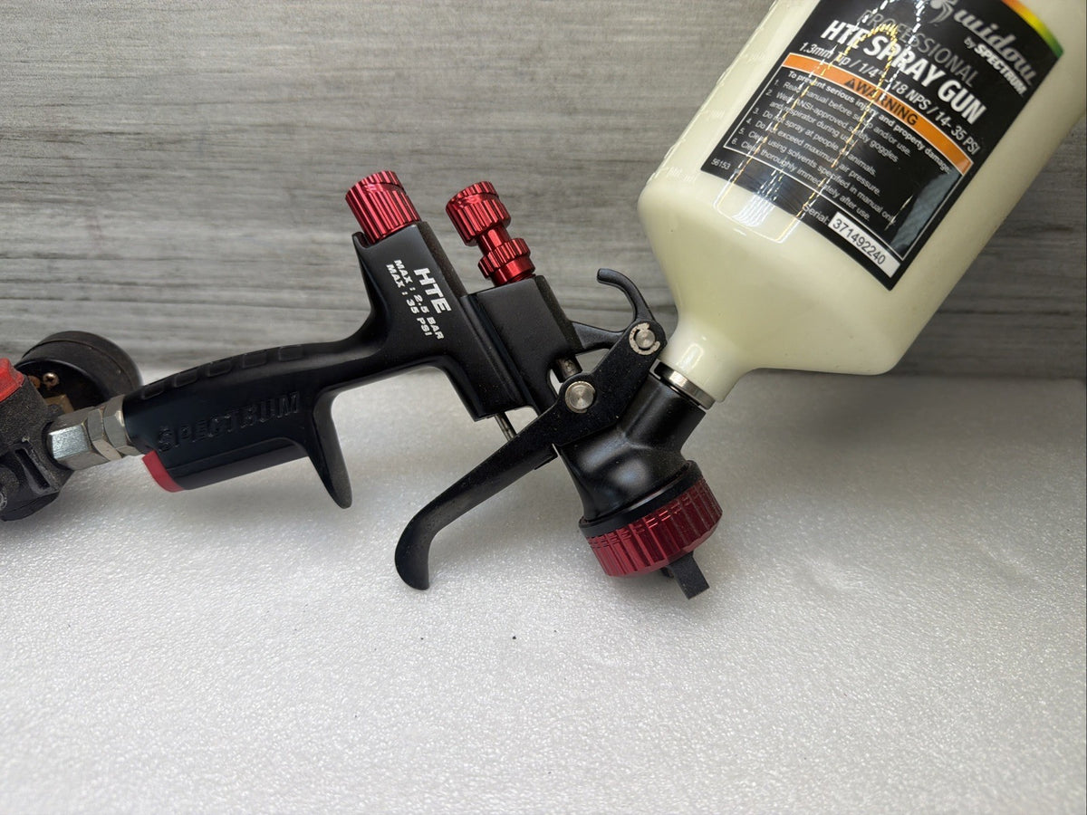 Black Widow by Spectrum Professional HTE Gravity-Feed Spray6
