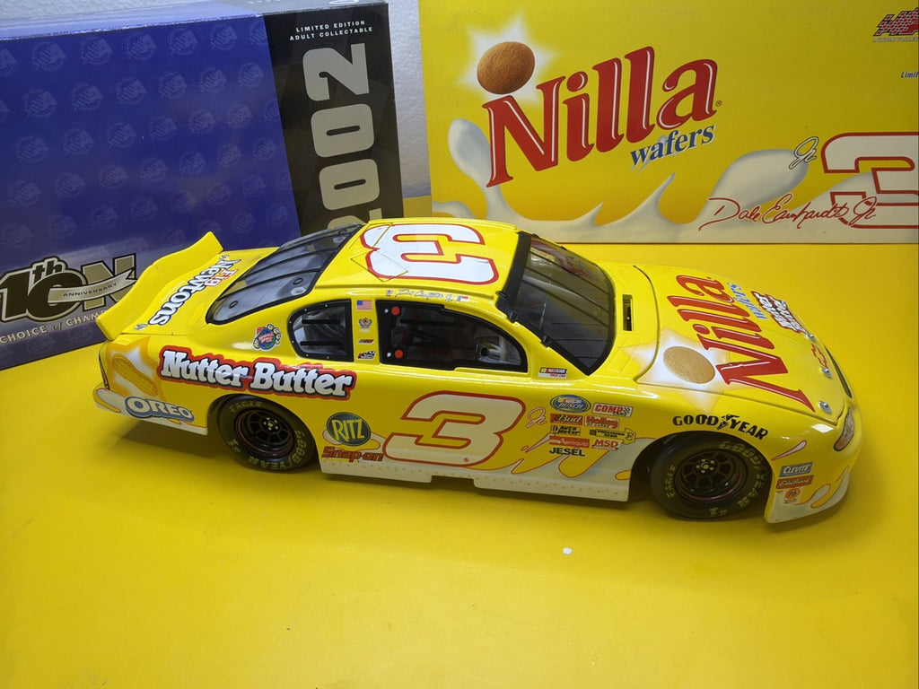 2002 Action 1/18 #3 Dale Earnhardt Jr Nilla /Nutter Butter Monte Carlo Nice6