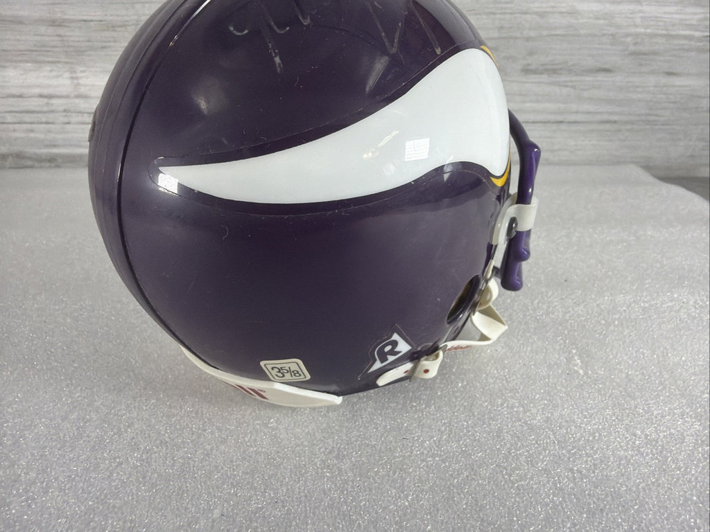 RANDALL CUNNINGHAM Signed MN  Vikings Mini Helmet NO COA PLEASE READ,AUTHENTIC8