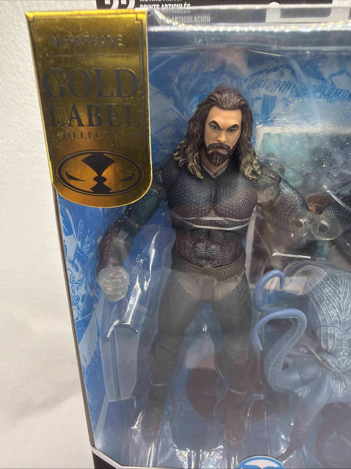 McFarlane DC Multiverse Aquaman Stealth Suit ( Lost Kingdom) Figure New GOLD1