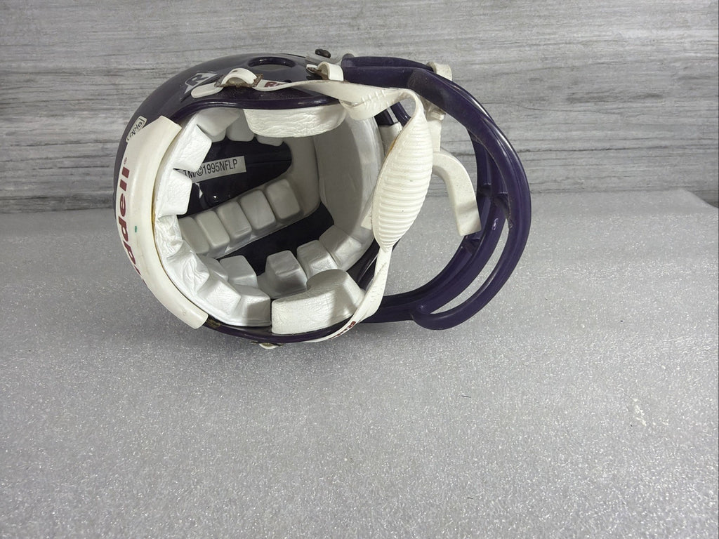 RANDEL MCDANIEL Signed MN  Vikings Mini Helmet NO COA PLEASE READ,AUTHENTIC10
