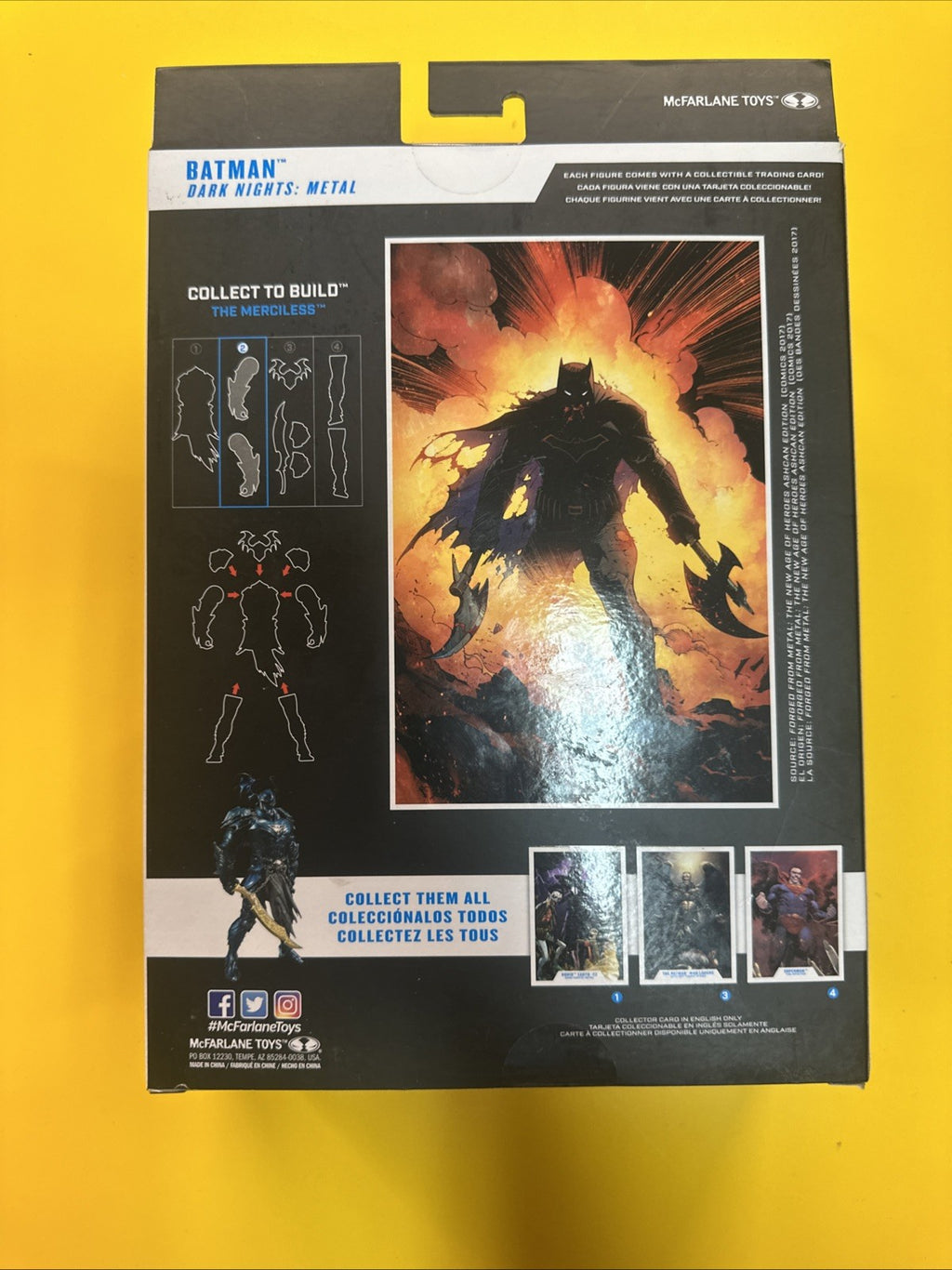 McFarlane Toys DC Multiverse Dark Knight Metal Batman Merciless BAF Piece New!!8