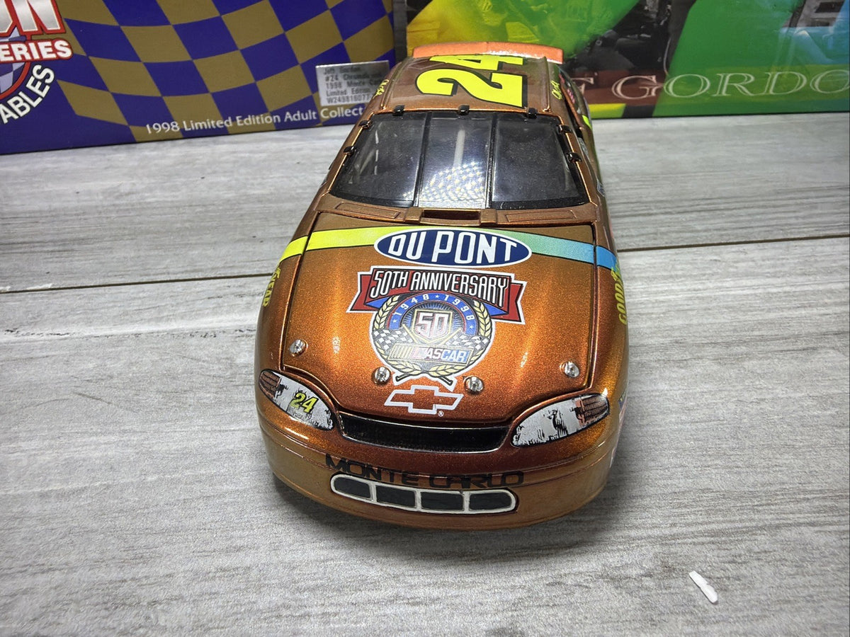 1998 Jeff Gordon #24 Dupont Chromalusion Monte Carlo Action 1/24 Scale NASCAR LE8