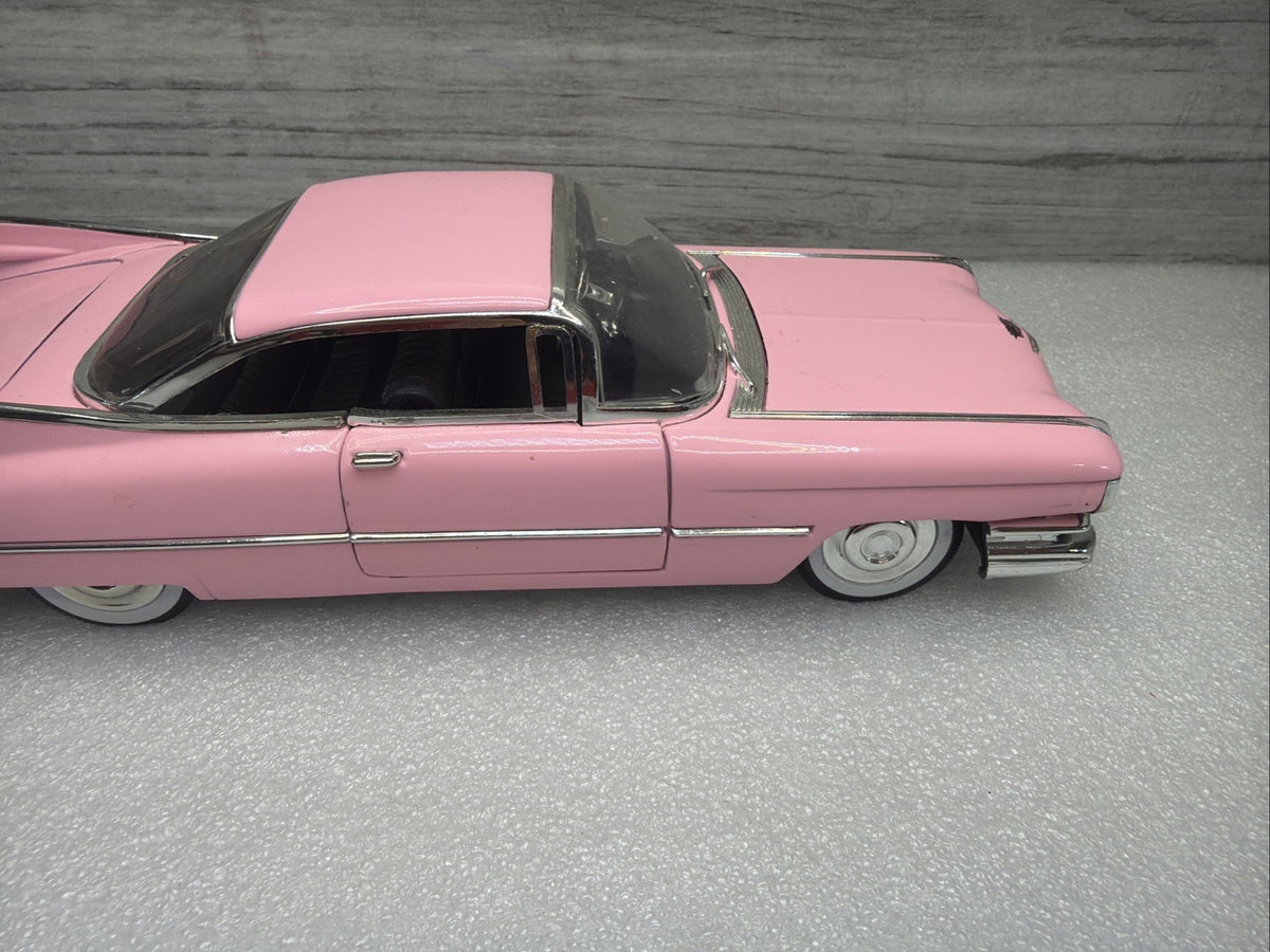 Jada, 1959 Cadillac Deville, Pink, 1:24 Diecast Car W Opening Doors Nice No Box2