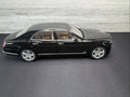 Rare Rastar Bentley Mulsanne 1:18 Diecast Black Model Car No Box Window Damage.0