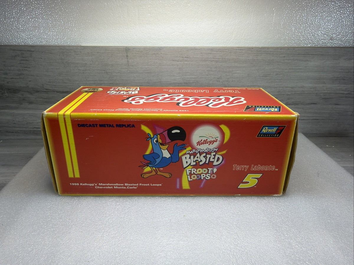 Revell 1998 Kellogg's Fruit Loops Terry Labonte #5 Cert 1:18 New In Aged Box19