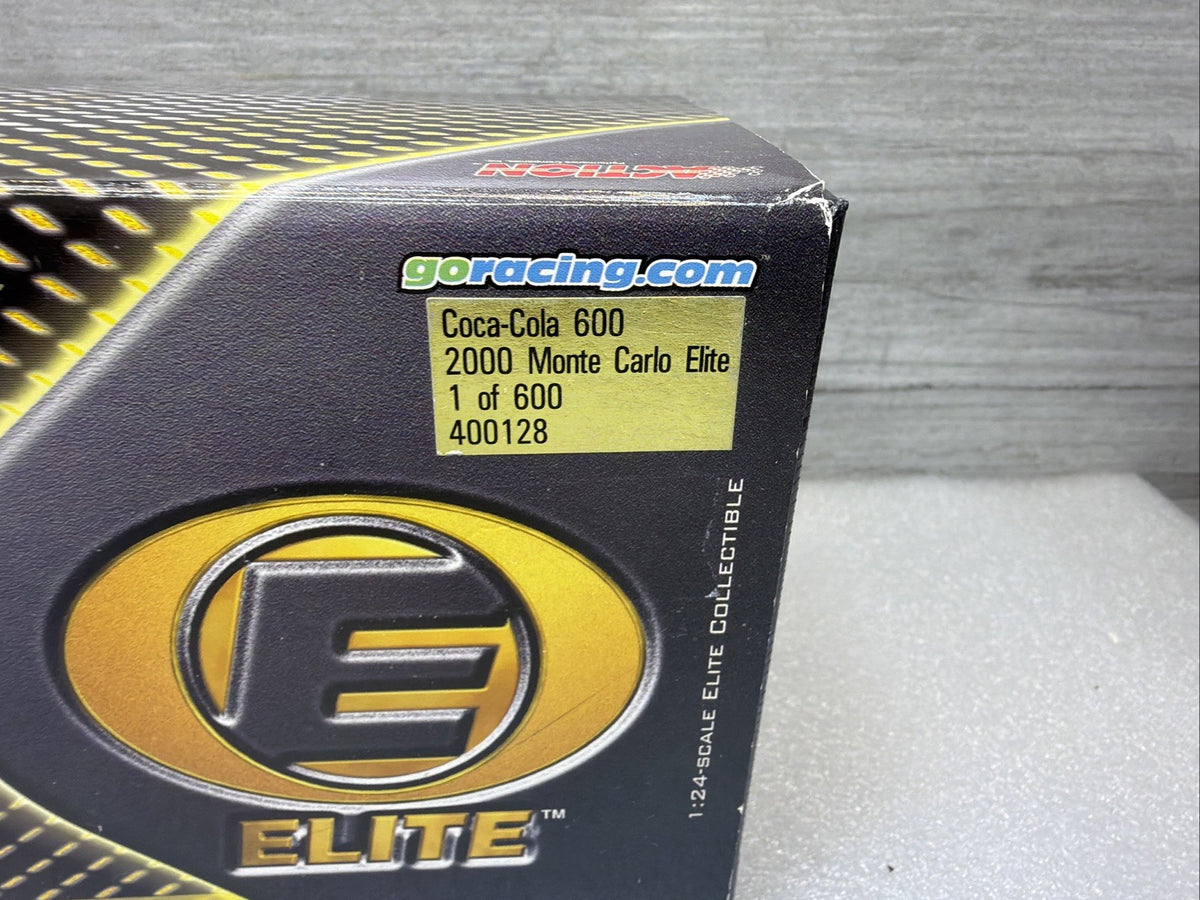 ACTION 2000 COCA COLA 600 #1 CAR, ELITE SERIES, 1 OF 600, VERY RARE! NEW15
