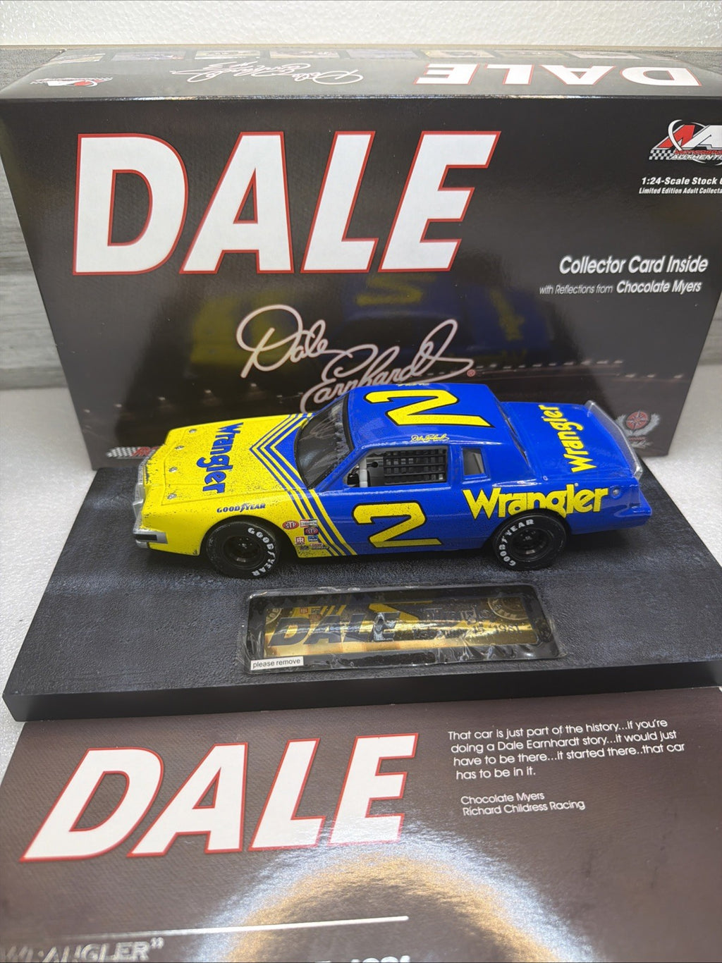Dale Earnhardt Dale The Movie #2 Wrangler 1981 Grand Prix Car 2/12 LTD EDITION1