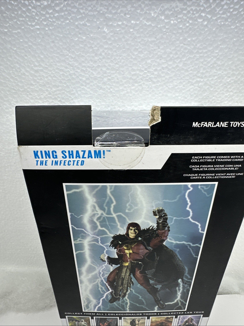 KING SHAZAM McFarlane DC Multiverse 7" Figure New With Tag Damage6