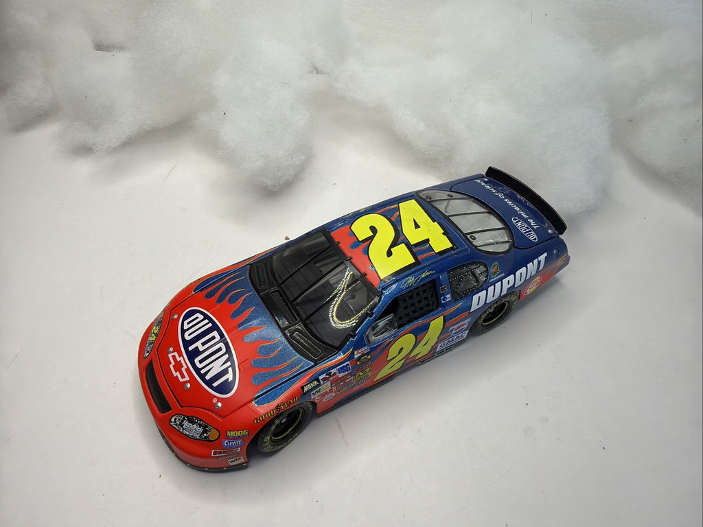 Jeff Gordon CUSTOM 2004 Sonoma Race Win 1/24 NASCAR Diecast #24 Dupont Chevy7