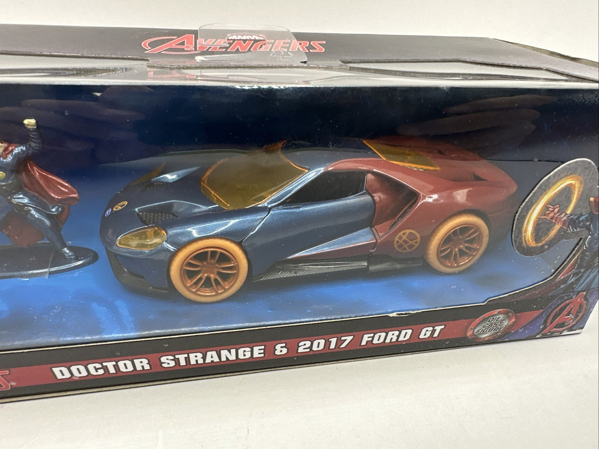 Jada Marvel Avengers Doctors Strange and 2017 Ford GT 1/32 New In Box3