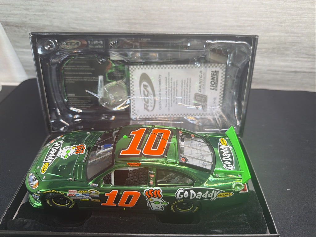 Danica Patrick #10 GoDaddy Peeker 2012 Impala  Color Chrome RCCA ELITE 06/48 New9