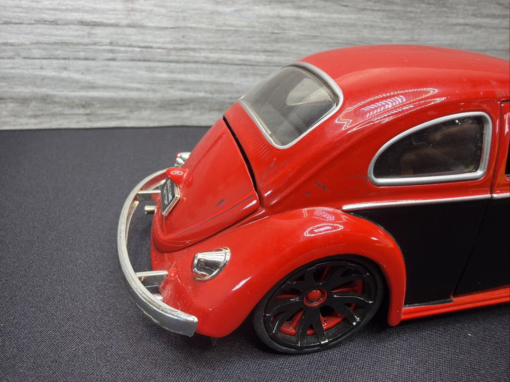Jada Toys Big Time Kustoms 1959 VW Beetle 1:24 Diecast Red Black No. 923773
