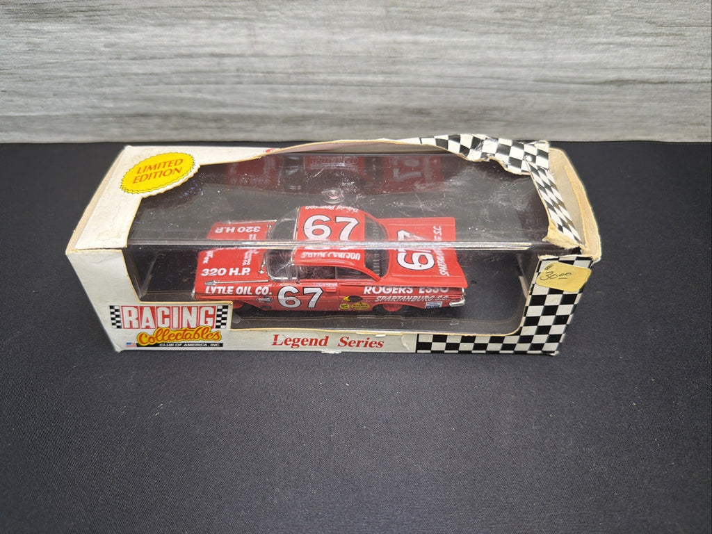 David Pearson #67 Rogers Esso 1959 Nascar Diecast 1 43 by Quartzo. Box Damage1