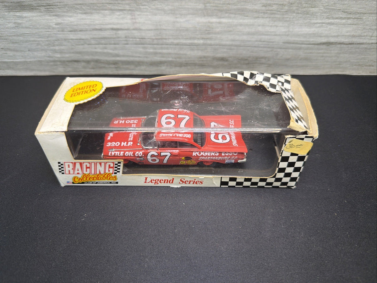 David Pearson #67 Rogers Esso 1959 Nascar Diecast 1 43 by Quartzo. Box Damage1