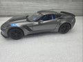 Maisto 2017 Chevrolet Corvette Stingray Grey 1/24 Scale Diecast Car NoBox Nice0