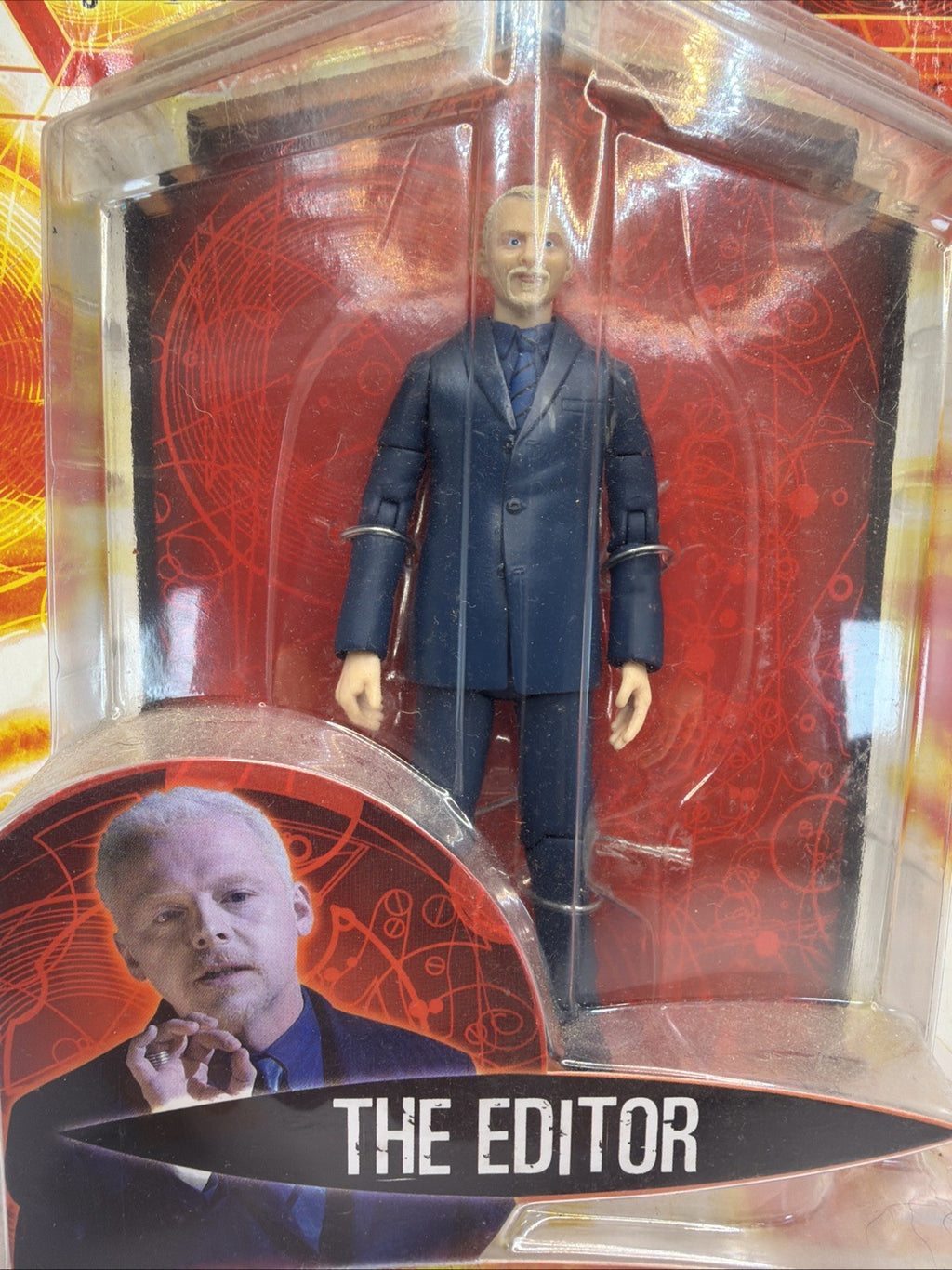 Vintage 5.5 Inch Doctor Who Series 1 “The Editor “ Sealed New.1