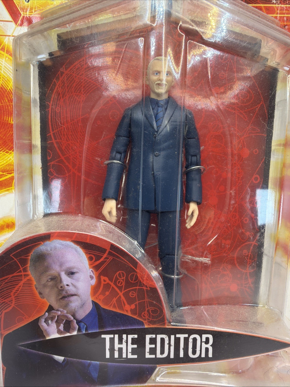 Vintage 5.5 Inch Doctor Who Series 1 “The Editor “ Sealed New.1