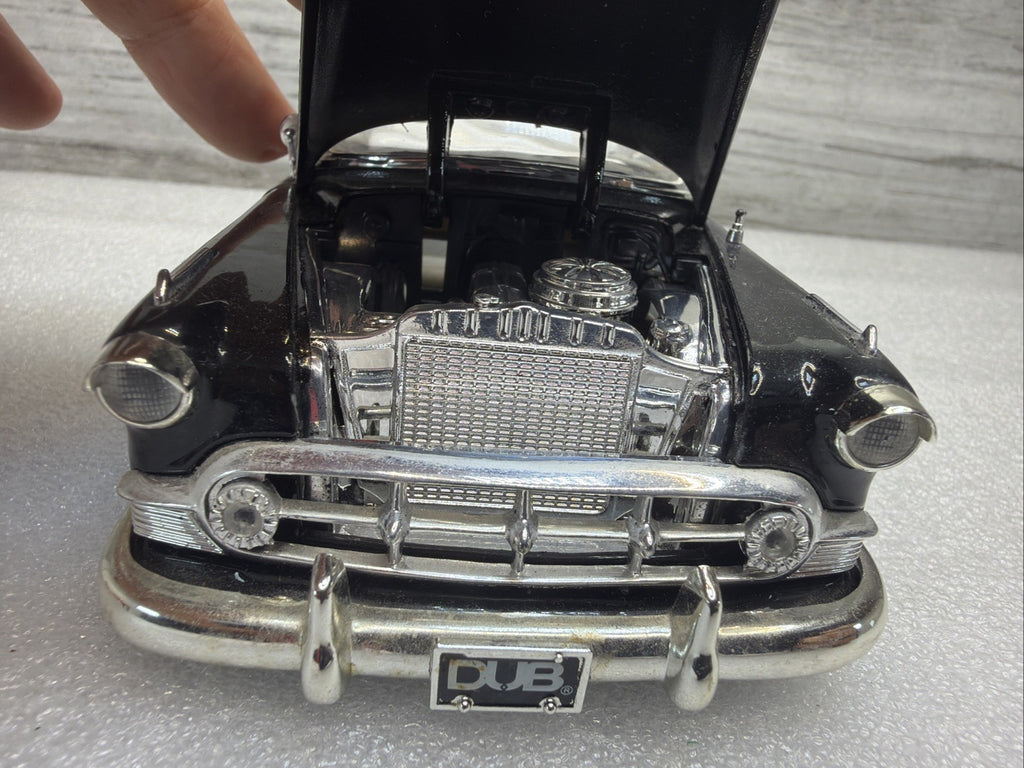 Jada Toys Dub Street Low 1:24 Scale BLACK 1953 Chevy Bel Air Convertible  NO BOX14