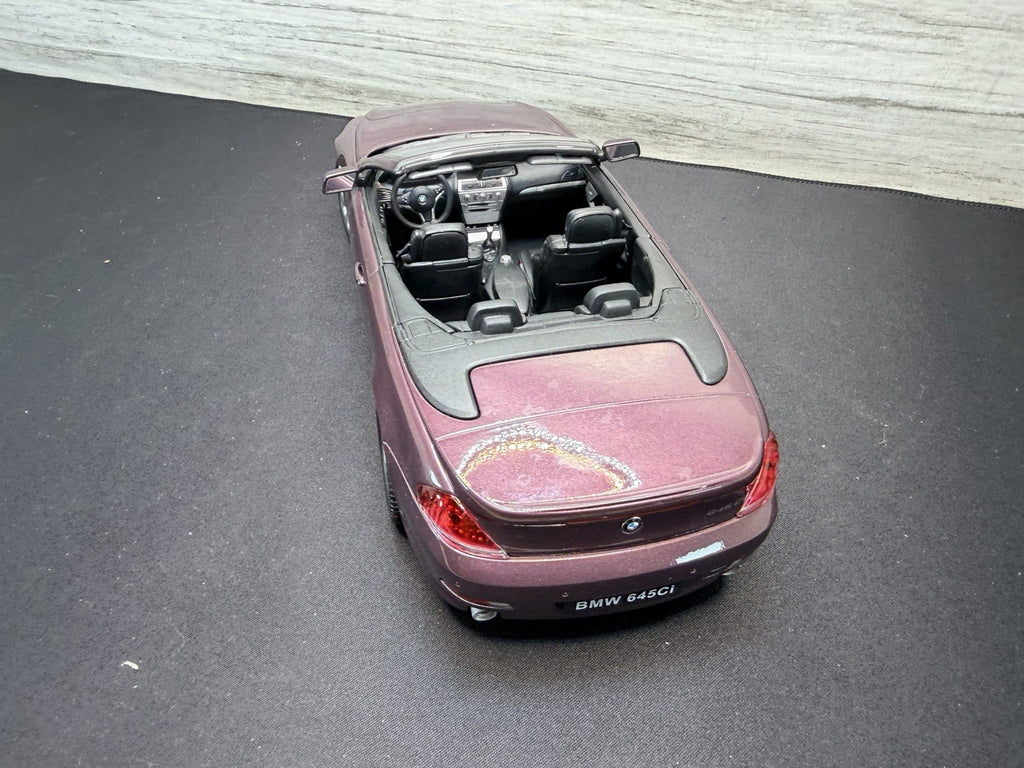 RARE Welly 1/18 BMW 645Ci Die-cast Car Model Collection burgundy No Box10