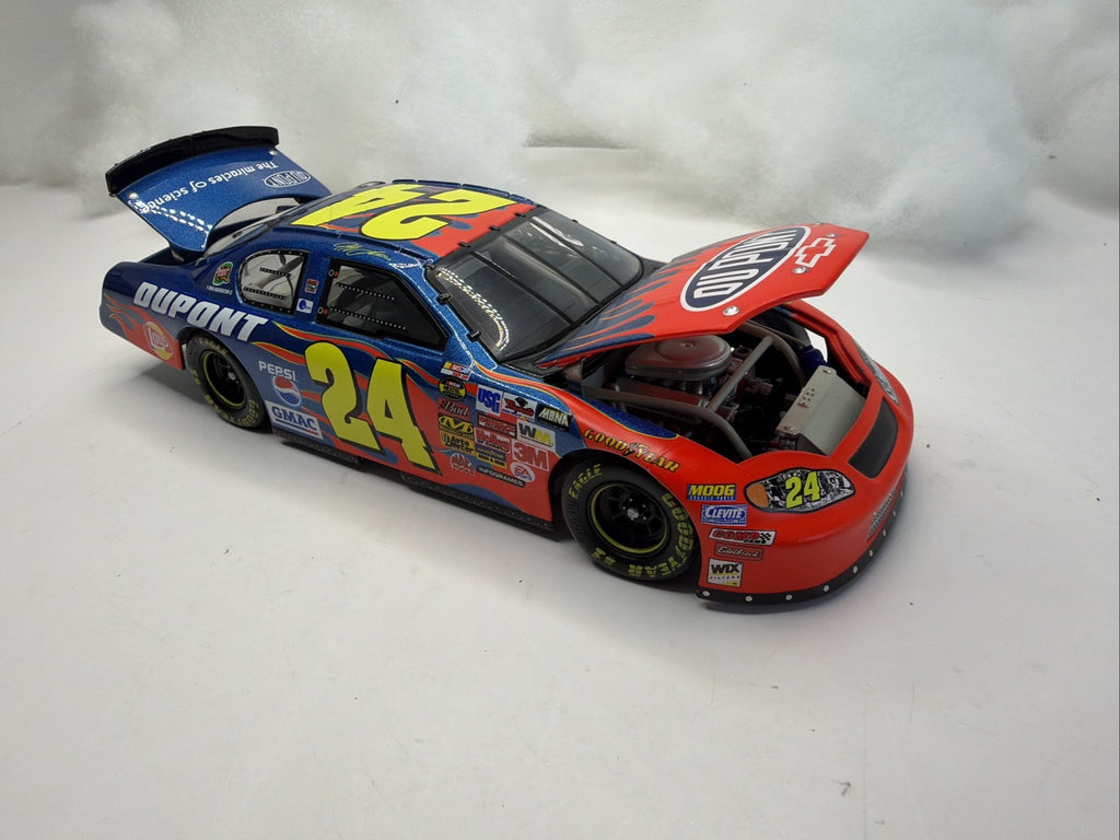 Jeff Gordon CUSTOM 2004 Sonoma Race Win 1/24 NASCAR Diecast #24 Dupont Chevy8