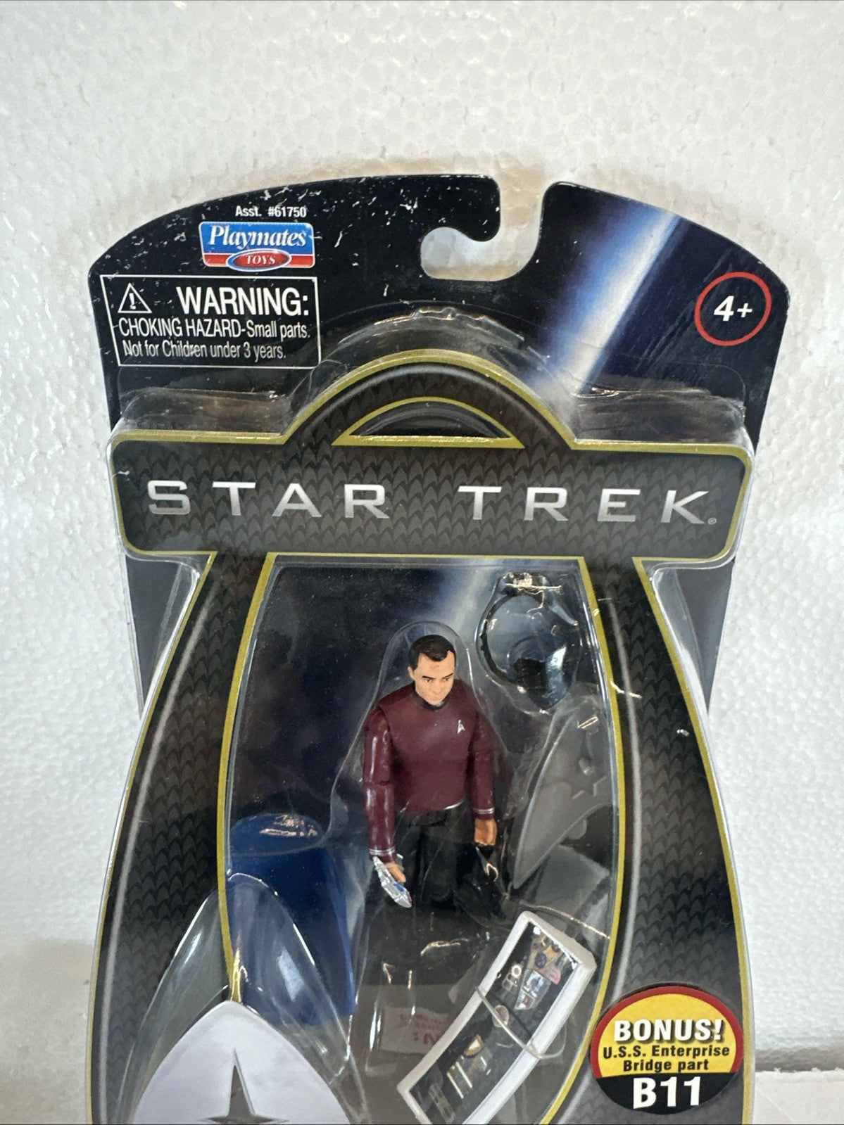 Star Trek Galaxy Collection 3.75" Scotty Playmates Action Figure 2009 Sealed New2