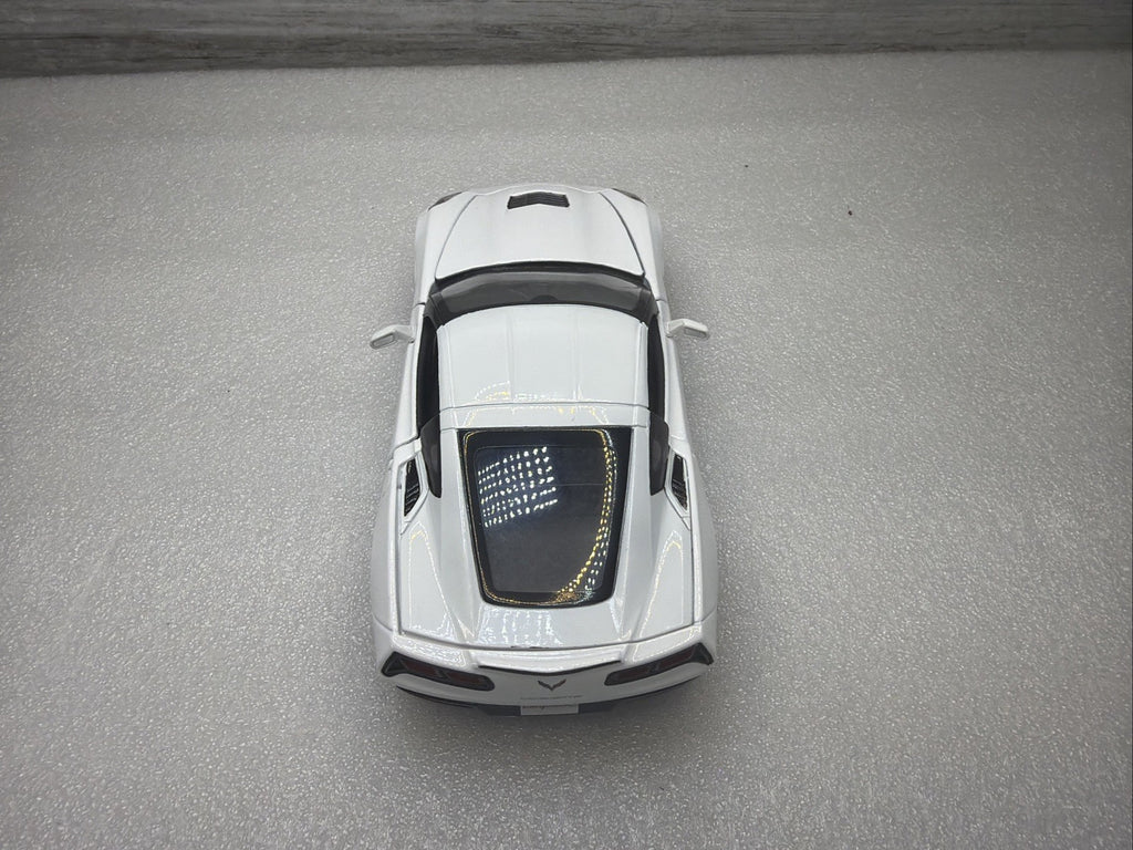 Maisto 2014 Chevrolet Corvette Stingray Grey 1/24 Scale Diecast Car No Box Nice13