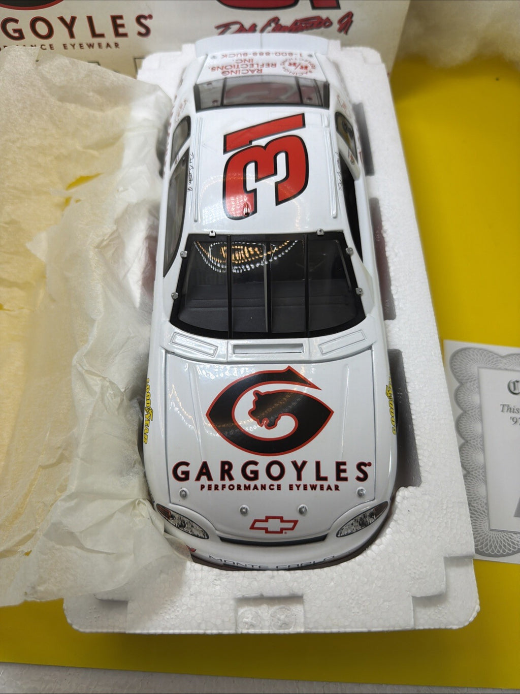 RARE 1997 Dale Earnhardt Jr #31 Gargoyles 1/18 Revell NASCAR Diecast  1/25083