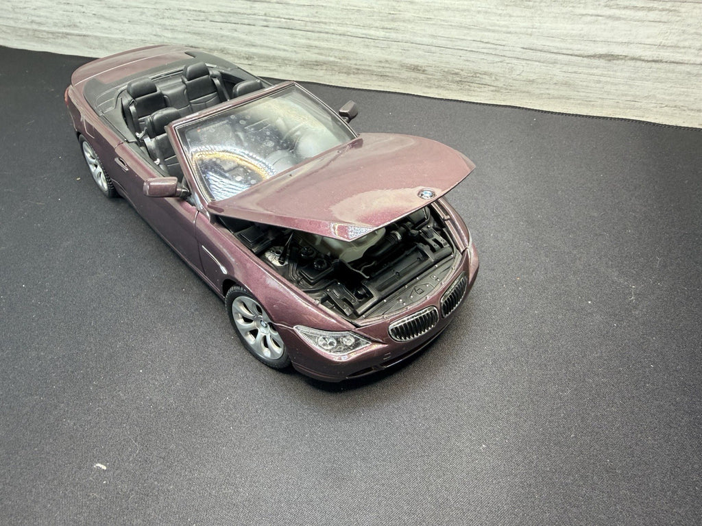 RARE Welly 1/18 BMW 645Ci Die-cast Car Model Collection burgundy No Box14